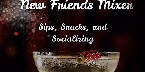 Singles Mixer: Stories, Connections, & Cocktails