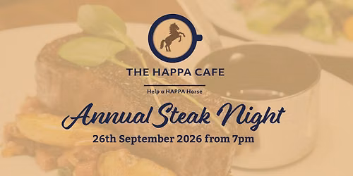 Steak Night at The HAPPA Caf\u00e9