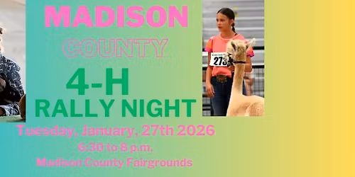 Madison County 4-H Rally Night 