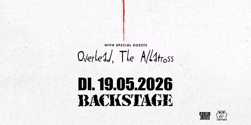 WE LOST THE SEA | A SINGLE FLOWER 2026 UK \/ EU TOUR | BACKSTAGE M\u00dcNCHEN 2026