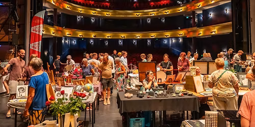 De Goudse Popmarkt: Kunst en live-muziek in de Goudse Schouwburg