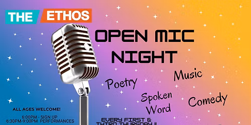 Third Thursday Open Mic Night