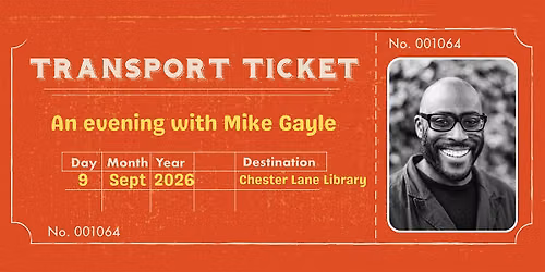 An evening with Mike Gayle