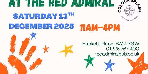 Arty Kids Pottery Painting @ The Red Admiral