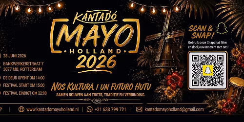Kantad\u00f3 May\u00f3 Holland 2026