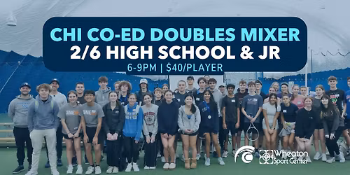Gladiator Tennis High School & Jr Co-Ed Doubles Mixer