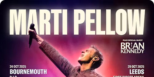 Marti Pellow at First Direct Arena - Leeds
