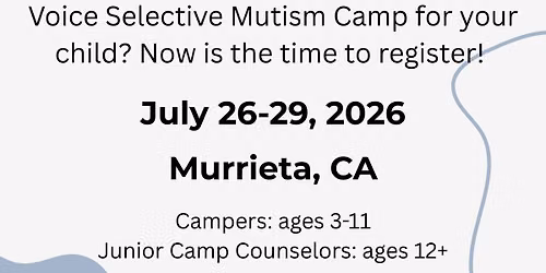 Outside Voice Selective Mutism Camp