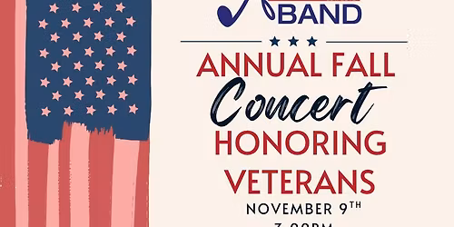 Annual Fall Concert - Honoring Veterans