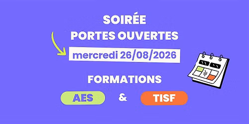 Soir\u00e9e Portes Ouvertes | 26.08.26