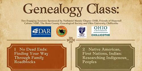 Genealogy Class: Two Engaging Sessions 