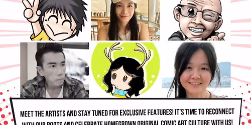 SG60 Original Comic Art Exhibition @ Campus Game Fest