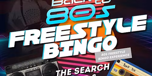 80s Fresstyle Bingo Event