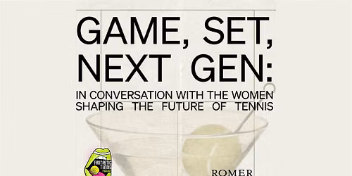 Game, Set, Next Gen: A Live Tennis Talk Back