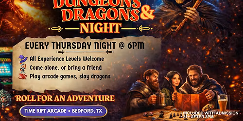 Dungeons & Dragons (D&D) Night