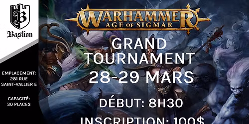 Bastion Grand Tournament Age of Sigmar
