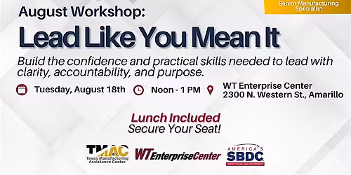 Lead Like You Mean It