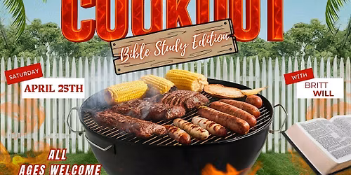 BIBLE STUDY: BBQ\/COOKOUT  EDITION