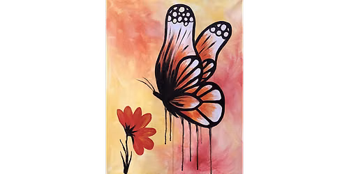 All A Flutter - Paint and Sip in Fishkill | Classpop!\u2122