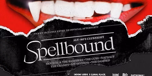 SPELLBOUND - Alt 80's Club Night