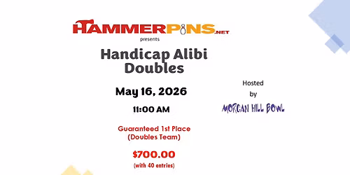HammerPins Handicap Alibi Doubles