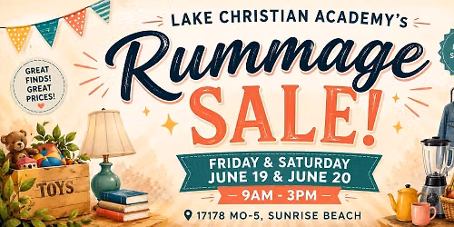 LCA's Rummage Sale