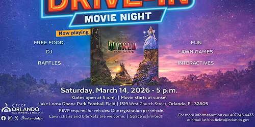 Reels & Chill: Drive-In Movie Night (Wicked: For Good)