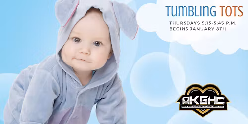 Tumbling Tots (6-Week) Session Starts