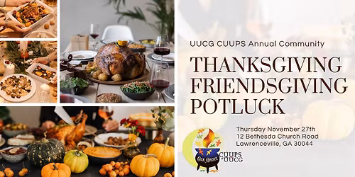 Thanksgiving\/Friendsgiving Thanksgiving