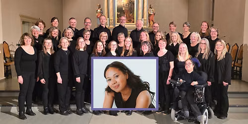 Konsert med Hamar Gospelkor og Lisbeth Fumero