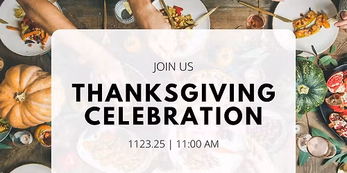 Thanksgiving Soup Fellowship