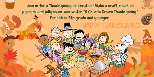 Charlie Brown Thanksgiving