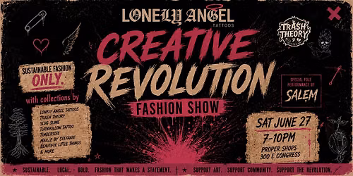 The Lonely Angel Creative Revolution Sustainable Fashion Show