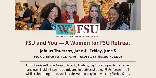 FSU and You \u2014 A Women for FSU Retreat