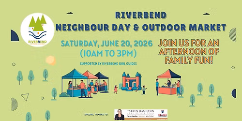 Riverbend Outdoor Neighbor Day Market 2026