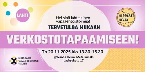 PHVET verkostotapaaminen @Lahti