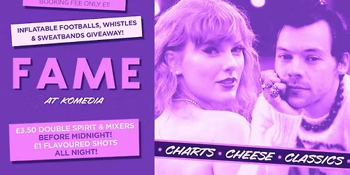 FAME \/\/ PRESEASON \/\/ 400 SPACES ON THE DOOR!