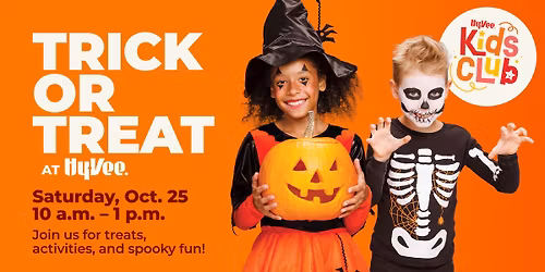 Trick or Treat at Hy-Vee