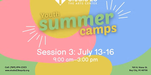 Summer Art Camp Session 3 - First Day!