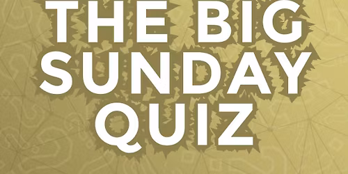 The Big Sunday Quiz at the Blue Ball Inn