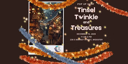 Tinsel, Twinkle, and Treasures Pop Up