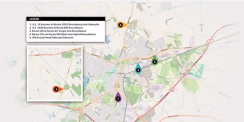 Design Public Hearing for Culpeper intersection and multimodal improvements bundle