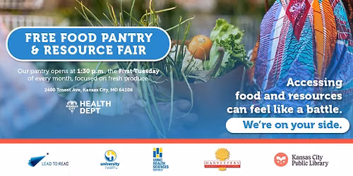 Monthly Pop-Up Food Pantry and Resource Fair