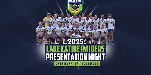 Lake Cathie Raiders Presentation Night