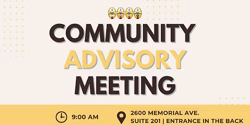 Community Advisory Meeting