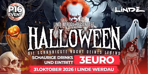 \ud83e\ude78HALLOWEEN WERDAU I 31.10.2026\ud83e\udddf SCHAURIGE DRINKS AB 3\u20ac \ud83c\udf7b