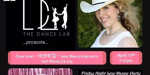 Friday Night Line Dance Party at The Dance Lab!!