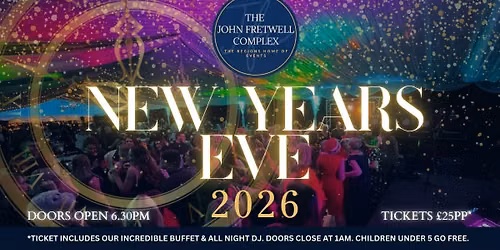NEW YEARS EVE- The Family Friendly Party! 