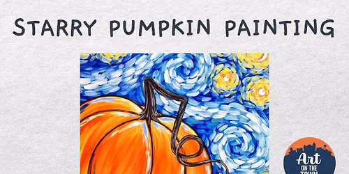 Starry Pumpkin Painting Class
