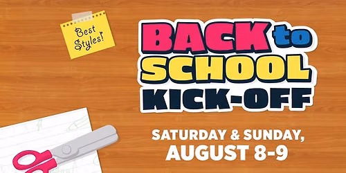 Back to School Kick-Off